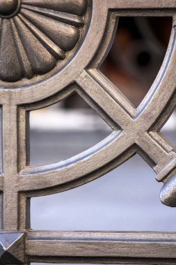 Klasik mimari tiyatro binasının içi. 