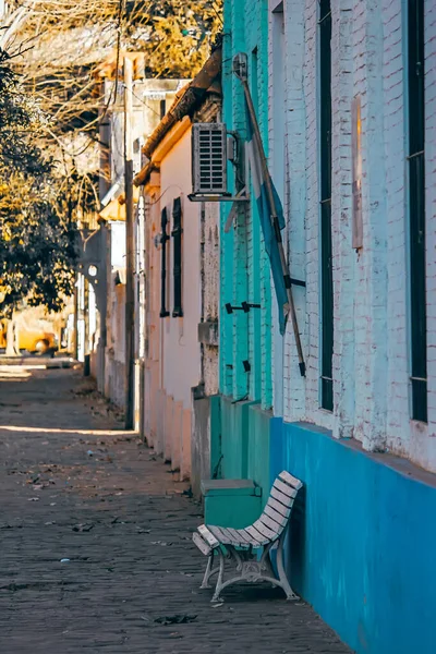 Vista Rua Cidade Velha Chefchaouen Morocco — Fotografia de Stock