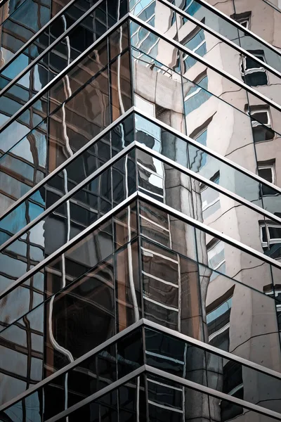 Modern Glass Building City — Stock Photo, Image