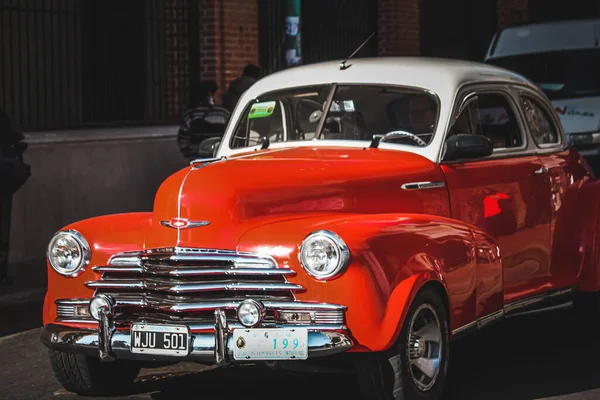 Μπουένος Άιρες Αργεντινή Νοεμβρίου 2019 Vintage Car Street — Φωτογραφία Αρχείου