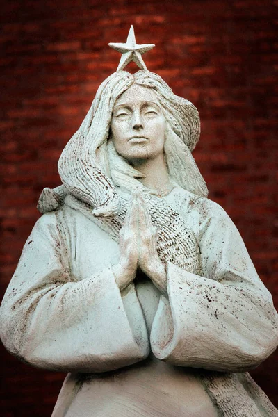 Statuia Unei Femei Din Recoleta Buenos Aires — Fotografie, imagine de stoc