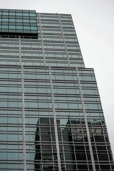 Edificio Vidrio Moderno Ciudad — Foto de Stock
