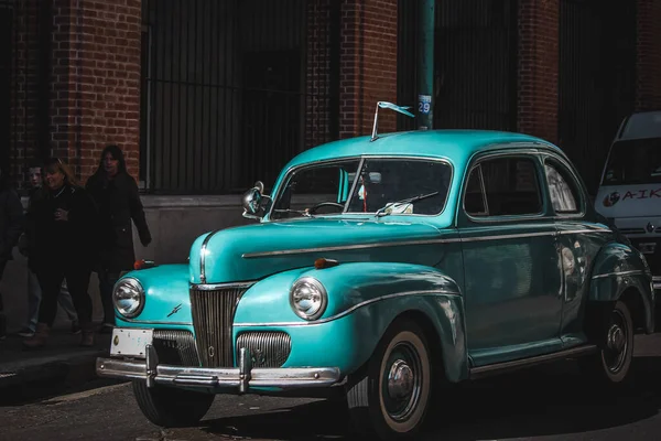 Buenos Aires Argentina Listopadu 2019 Vintage Car Street — Stock fotografie