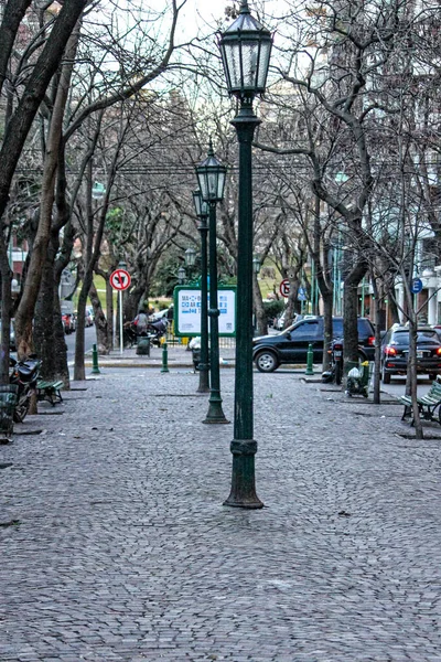 Buenos Aires Argentina Novembro 2021 Uma Cena Rua Tranquila — Fotografia de Stock