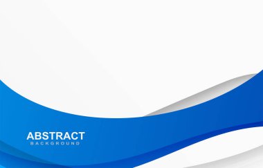 dalgalı mavi şekilli beyaz arkaplan