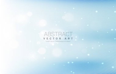 güzel bokeh tarzına sahip mavi arkaplan