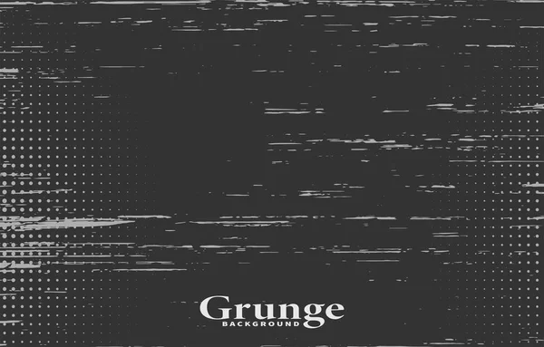 Abstrait Affligé Grunge Sale Texture Fond Conception — Image vectorielle