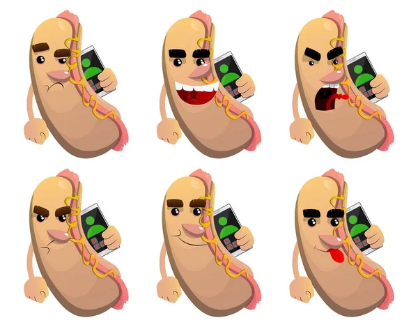 Maskot Hot Dogストックベクター ロイヤリティフリーmaskot Hot Dogイラスト ページ 4 Depositphotos