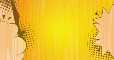 Çizgi roman geçmişi. Hareket posteri. 4k animasyon çizgi roman, değişen elementler, duvar kağıtları. Retro pop sanatının arka planı.