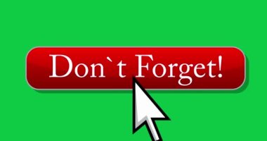 İmleç düğmesine tıklıyor. İşaretleyici ok imleci tıklaması. Yeşil ekran krom anahtar arkaplanındaki canlandırılmış simge.