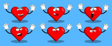 Heart Shape seni bir çizgi film karakteri olarak korkutmaya çalışıyor..