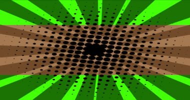 Retro karikatür tarzı Konuşma Kabarcığı arka planı. Manga karikatür arkaplan videosu. Pop sanat çizgi roman tanıtımı. Hareket posteri. 4k animasyon hareketi, değişen duvar kağıdı.