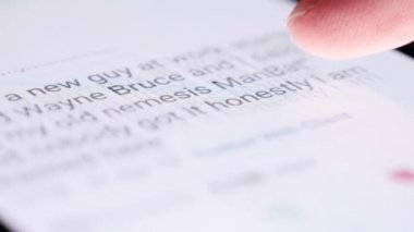 BILTEN - JANUARY 4, 2022, Opening App Instagram and scrolling through feed