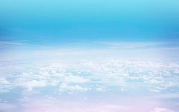 Cielo Colorato Colore Pastello Con Sfondo Nuvola Foto Stock