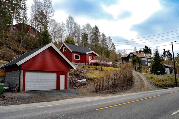 güzel manzara Norveç peyzaj