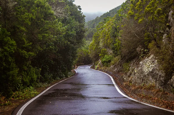 Estrada Nas Montanhas — Fotografia de Stock