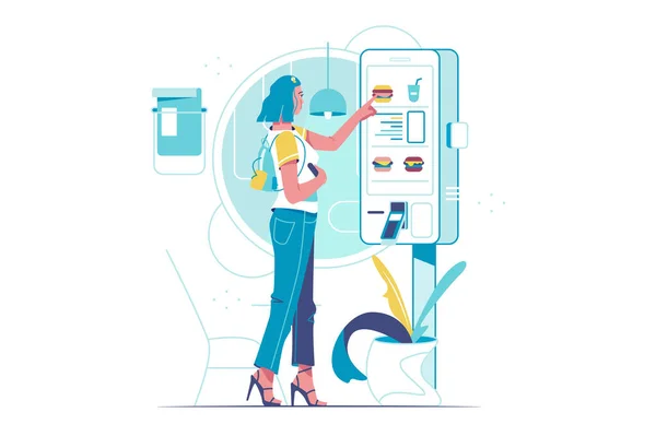 Terminal üzerinden sipariş ver ve öde