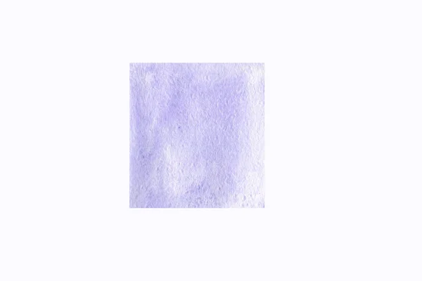 Violet watercolour paint in white background. Peri Color of the year 2022. — Stock Photo, Image