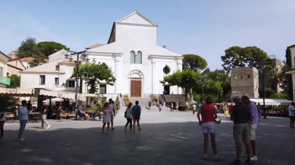 Ravello Campania Italy September 2022 Overview Duomo Dedicated Santa Maria — Video Stock
