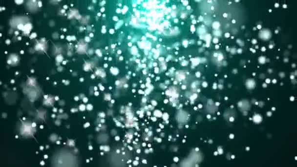 Partiklar Effekter Ljus Bakgrund Och Rörelse Effekter Ljus — Stockvideo
