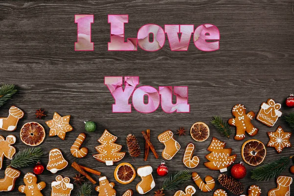 Nové Best Love You Stylish Front Text Background Illustration Photos — Stock fotografie
