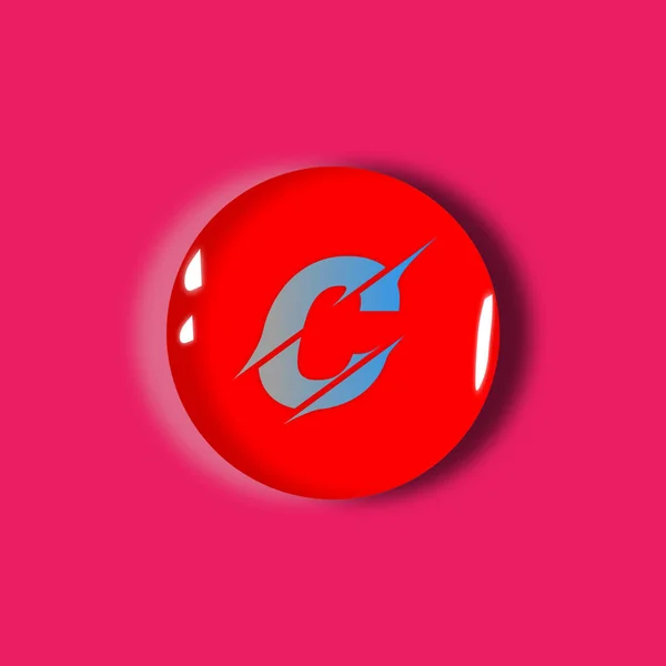 Word Text Water Drop Logo Graphic Design Icon Art Colourfull — Stockfoto