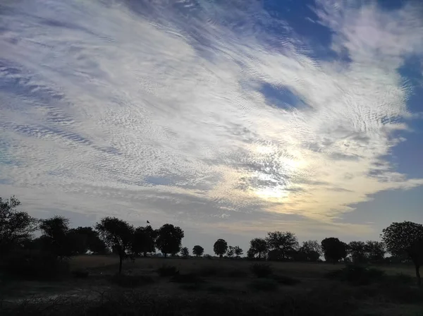 Schöne Aussicht Auf Indische Dorf Wald Und Natur Schönheit Fotos — Stockfoto