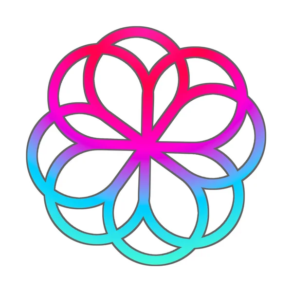 Colourful Illustration Logo Design Photos — Stockfoto