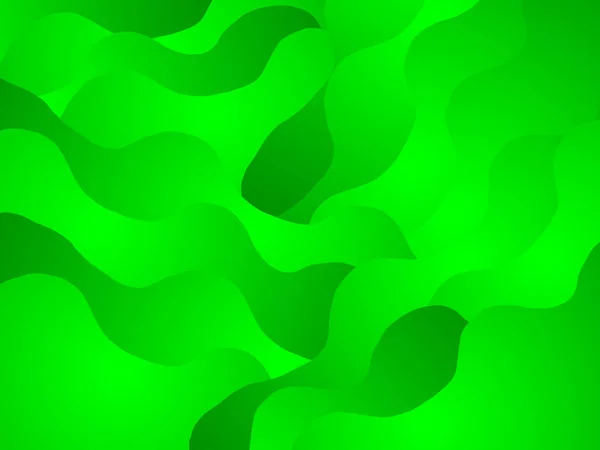 Green Colour Abstract Patterns Illustration Photos Background — 스톡 사진