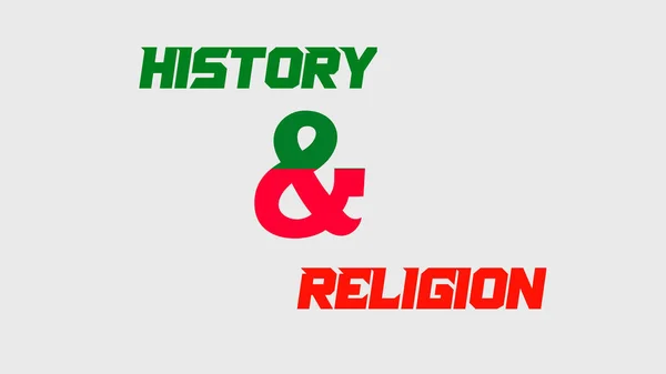 History Religion Poster Text Letter Stylish Font Photo Background Wallpaper — Zdjęcie stockowe