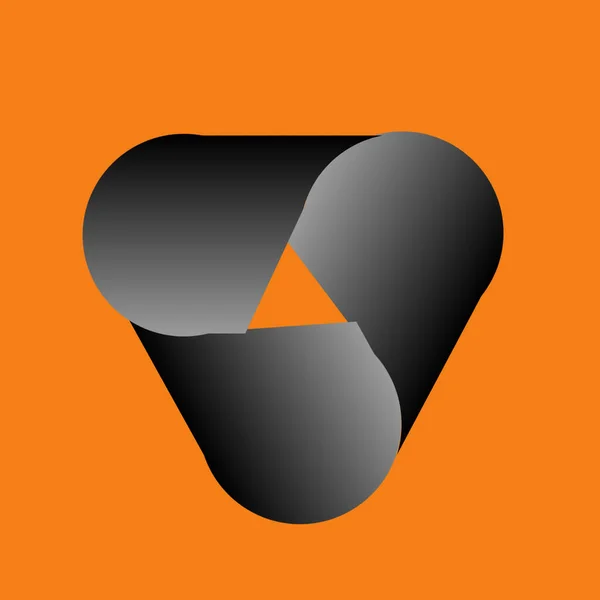 Uma Empresa Logotipo Design Arte Ilustração Foto Fundo Papel Parede — Fotografia de Stock
