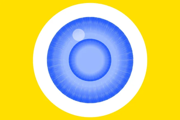 Eye New Best Unique Creative Creative Colourful Logo Graphic Design — 스톡 사진