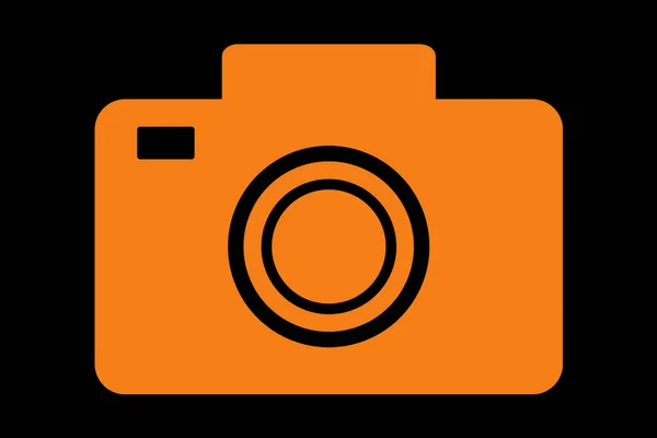 Een Camera Nieuwe Beste Unieke Creatieve Logo Grafisch Ontwerp Art — Stockfoto