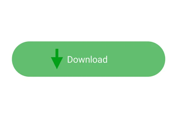 Download Icon Upload Button Load Symbol Kolorowy Geometryczny Zielony Kolor — Zdjęcie stockowe