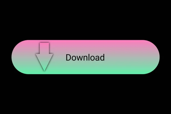 Download Icon Upload Button Load Symbol Colorido Gradiente Geométrico Diseño —  Fotos de Stock