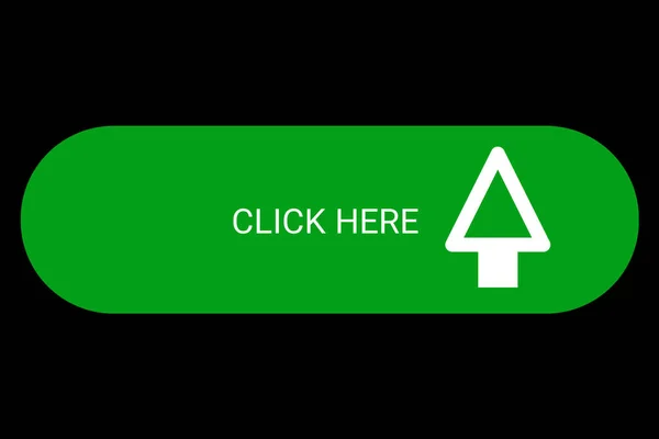 Uma Cor Verde Clique Aqui Ícone Carregar Botão Símbolo Carregar — Fotografia de Stock