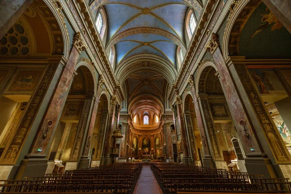 Toulouse Frankreich Mai 2022 Innenraum Der Basilika Unserer Lieben Frau — Stockfoto