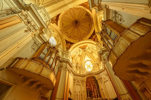 Catania Italien September 2022 Innenansicht Der Kirche Des Heiligen Franz — Stockfoto