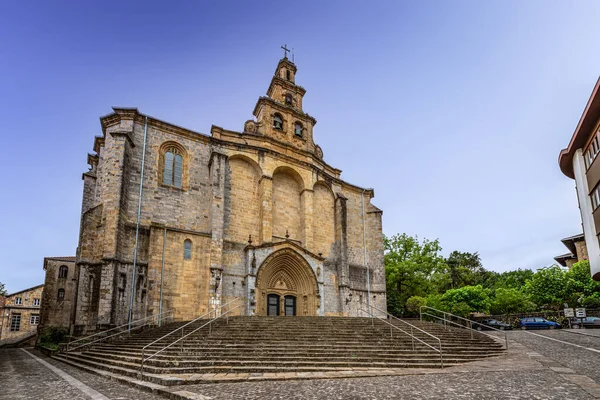 西班牙巴斯克地区Gernika Lumo的圣玛丽天主教堂 — 图库照片