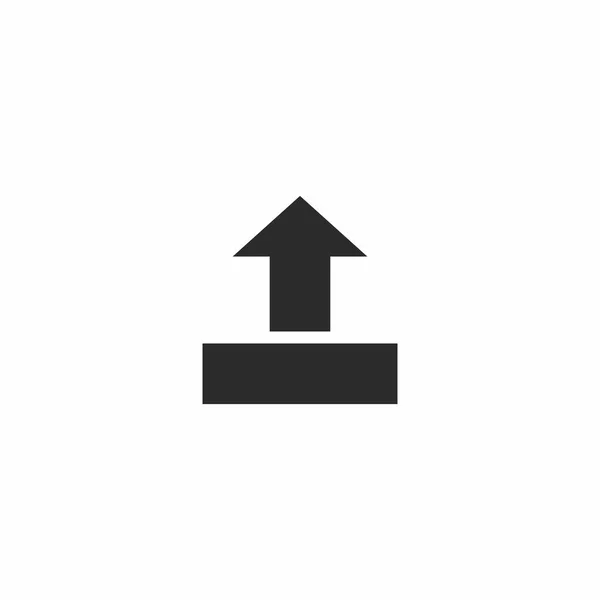 Simge Yükle. Grafik tasarımı, Web, UI, uygulama için vektör illüstrasyonu.