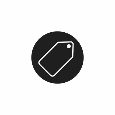 Price, etiket simgesi. Grafik tasarımı, Web, UI, uygulama için vektör illüstrasyonu.