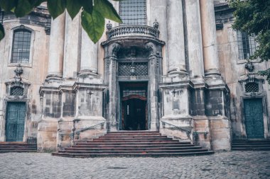 Lviv kilisede Dominik closeup