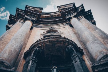 Lviv kilisede Dominik closeup