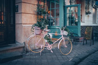 Cozy cafe in the city of Lviv