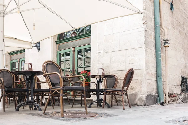 Cozy Cafe City Lviv — Stock Photo, Image
