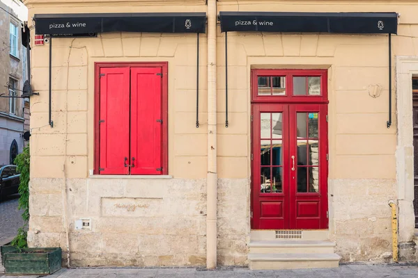 Красиві Старовинні Двері Міській Архітектурі — стокове фото