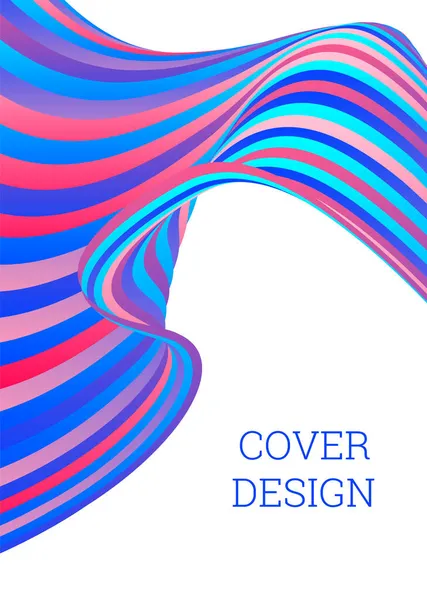 Design Couverture Modèle Conception Arrière Plans Créatifs Avec Des Lignes — Image vectorielle
