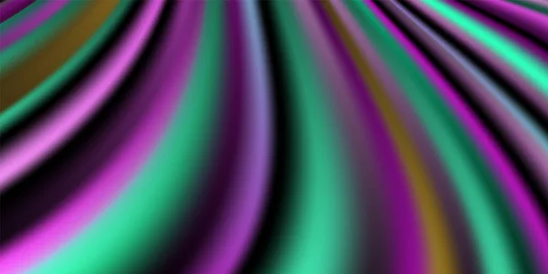 Gradient Rayé Rayures Dégradées Irisées Brillantes Multicolores Conception Fond Couverture — Image vectorielle