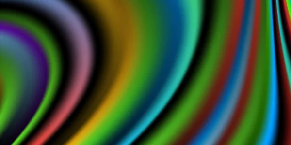 Striped Gradient Multicolored Bright Iridescent Gradient Stripes Background Design Cover — Stock Vector