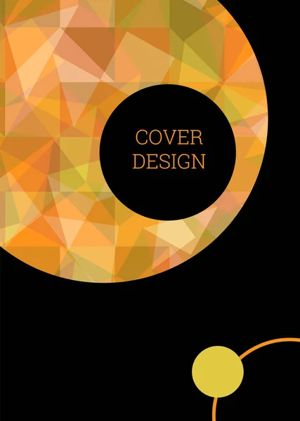 Design Couverture Fond Abstrait Inhabituel Pour Magazine Livre Éclaboussure Vecteur — Image vectorielle